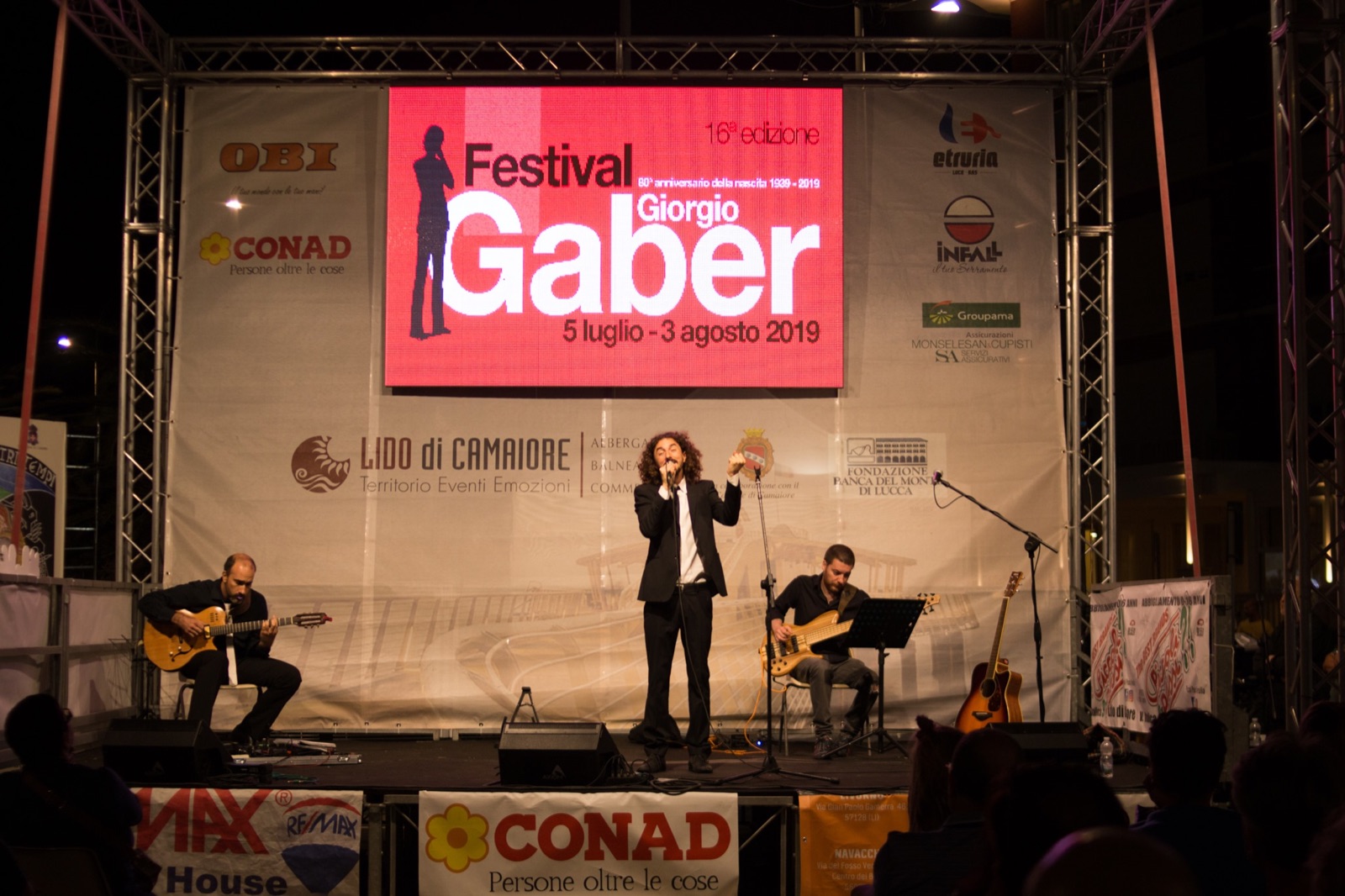 L'intenzione del volo al Festival Gaber 2019