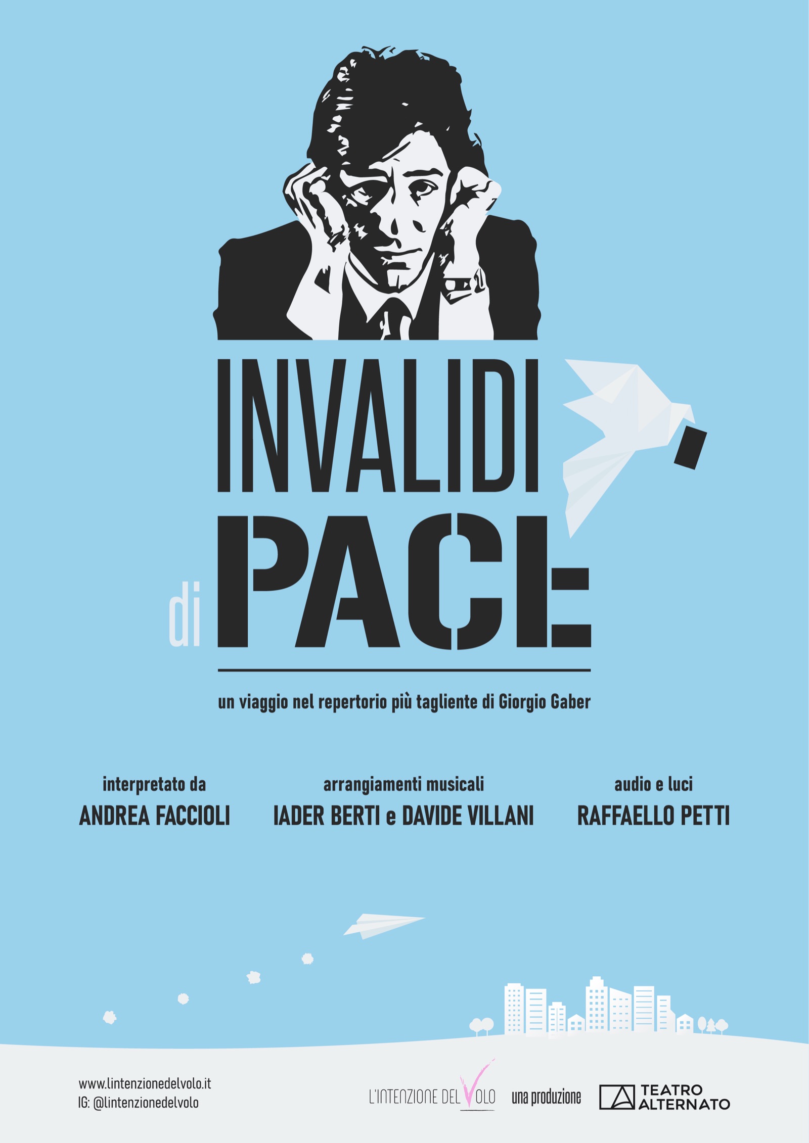 Locandina dello spettacolo Invalidi di pace