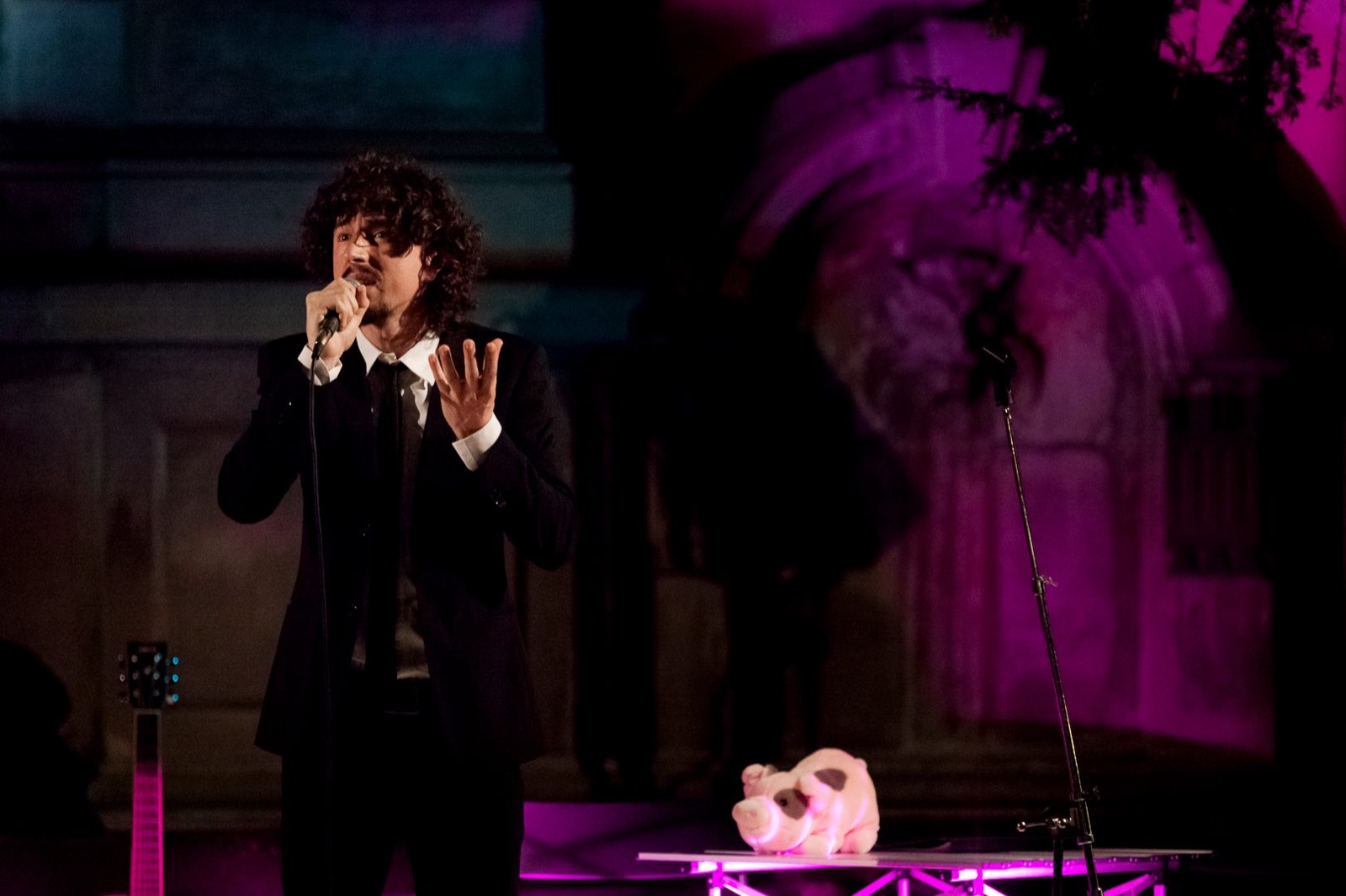 Andrea Faccioli con Gismondo in Sisifo felice